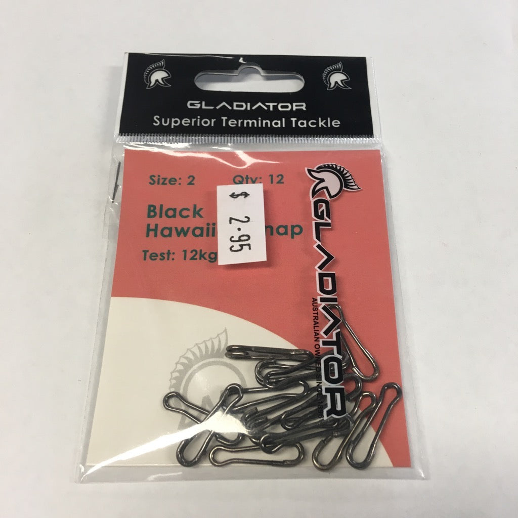 GLADIATOR BLACK HAWAIIAN SNAP