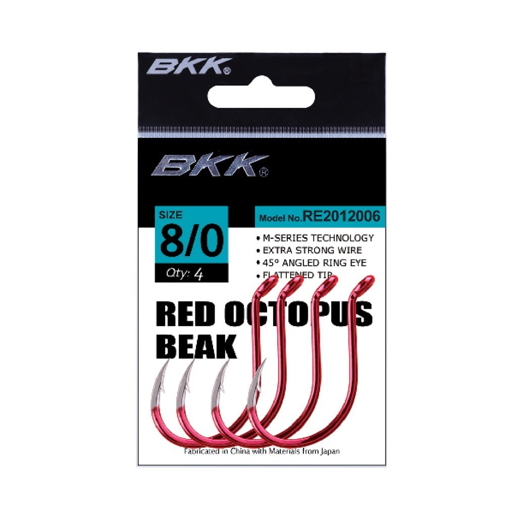 BKK RED OCTOPUS BEAK HOOK