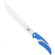 9 INCH BONDED TITANIUM OFFSET SERRATED KNIFE